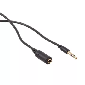 Maclean Jack kábel 3.5mm jack-plug 2m fekete (MCTV-819)