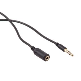 Maclean Jack kábel 3.5mm jack-plug 5m fekete (MCTV-821)