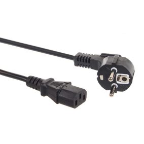 Maclean tápkábel 3 pin 5m plug EU (MCTV-801)