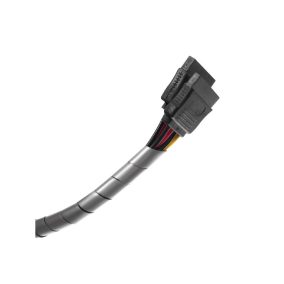 Maclean spirál kábelvédő 5x6mm, 3m szürke (MCTV-684S)