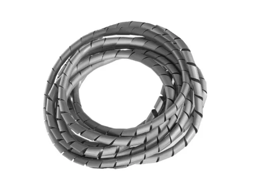 Maclean spirál kábelvédő 5x6mm, 3m szürke (MCTV-684S)