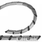   Maclean spirál kábelvédő 20.4x22mm, 3m szürke (MCTV-687S)
