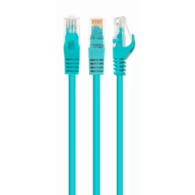 Gembird UTP Cat6 ethernet kábel 0.25m zöld (PP6U-0.25M/G)