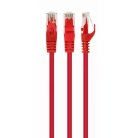 Gembird UTP Cat6 ethernet kábel 1m piros (PP6U-1M/R)
