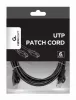 Gembird UTP Cat6 ethernet kábel 2m, fekete (PP6U-2M/BK)