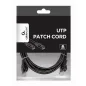 Gembird UTP Cat6 ethernet kábel 2m, fekete (PP6U-2M/BK)