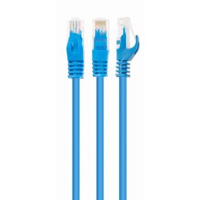 Gembird UTP Cat6 ethernet kábel 3m kék (PP6U-3M/B)