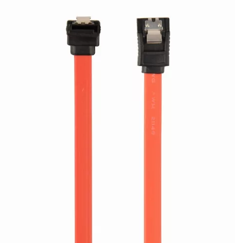 Gembird SATA 3 adatkábel hajlított 30cm (CC-SATAM-DATA90-0.3M)