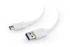 Gembird USB 3.0 - USB C kábel 1.8m, fehér (CCP-USB3-AMCM-6-W)