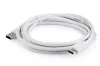 Gembird USB 3.0 - USB C kábel 1.8m, fehér (CCP-USB3-AMCM-6-W)