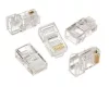 Gembird RJ45 UTP Cat5e csatlakozó dugó tömör kábelhez, 50db (LC-8P8C-001/50)