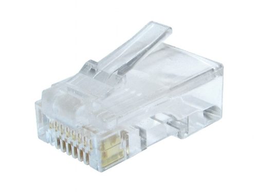 Gembird RJ45 UTP Cat6 csatlakozó dugó, 50db (LC-8P8C-002/50)