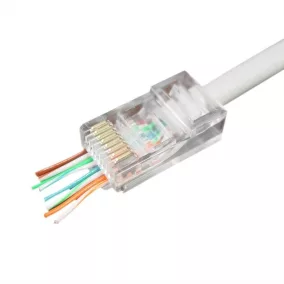 Gembird RJ45 UTP Cat5e csatlakozó dugó, 50db (LC-PTU-01/50)
