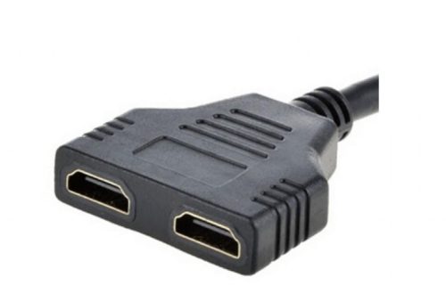 Gembird HDMI apa - 2X HDMI anya elosztó adapter (DSP-2PH4-04)