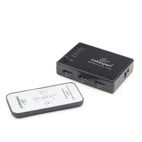 Gembird 5 portos HDMI switch + távirányító (DSW-HDMI-53)