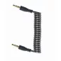 Gembird 3.5 Jack spirál audio kábel 1.8m (CCA-405-6)