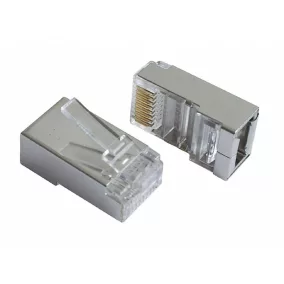 Gembird RJ45 FTP Cat5e csatlakozó dugó, 50db (PLUG5SP/50)