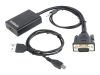 Gembird VGA to HDMI +audio átalakító konverter (A-VGA-HDMI-01)