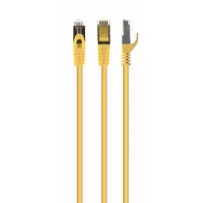   Gembird SFTP CAT6A patch kábel 0.5m sárga (PP6A-LSZHCU-Y-0.5M)