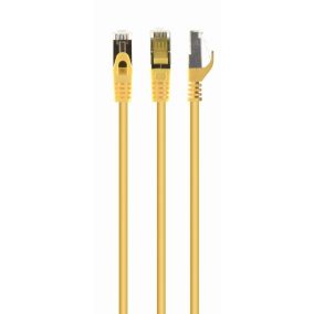 Gembird SFTP CAT6a patch kábel 1.5m sárga (PP6A-LSZHCU-Y-1.5M)