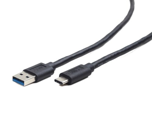 Gembird USB C - USB 3.0 kábel 0.5m fekete (CCP-USB3-AMCM-0.5M)