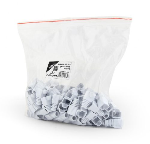 Gembird RJ45 UTP törésgátló, 100db, fehér (BT5WH/100)