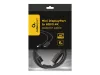 Gembird mini DisplayPort 1.2 - HDMI 4K 30Hz kábel 1.8m (CC-mDP-HDMI-6)