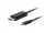 Lanberg USB C - Displayport 4K 60HZ kábel 3m (CA-CMDP-10CU-0030-BK)