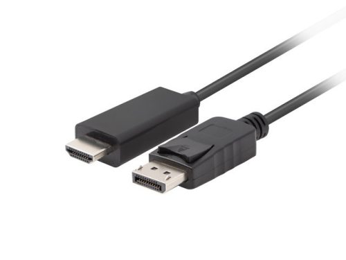 Lanberg Displayport 1.1 - HDMI kábel 1m (CA-DPHD-11CC-0010-BK)