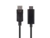 Lanberg Displayport 1.1 - HDMI kábel 1.8m (CA-DPHD-11CC-0018-BK)