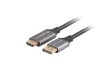 Lanberg DisplayPort - HDMI 4K 60Hz kábel 1.8m (CA-DPHD-20CU-0018-BK)