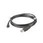 Lanberg micro USB kábel 0.3m fekete (CA-USBM-10CC-0003-BK)