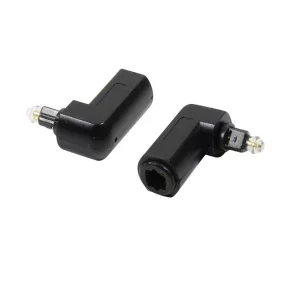Logilink Toslink optikai L alakú adapter (CA1017)