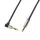 Logilink 3.5 jack audio sztereó 90° kábel, 0.5m (CA11050)