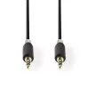 Nedis 3.5 mm-es dugó - 3.5 mm-es dugó sztereó audio kábel 3m fekete (CABW22000AT30)