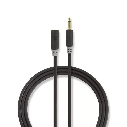 Nedis Jack 3.5" hosszabbító audio kábel 1m (CABW22050AT10)
