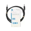 Nedis 3.5 mm-es dugó - 3.5 mm-es dugó sztereó audio kábel 2m fekete (CAGL22000BK20)