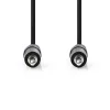 Nedis 3.5 mm jack sztereó audio kábel 5m fekete (CAGL22000BK50)