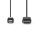 Nedis mini DisplayPort - DisplayPort 1.2 kábel 1m (CCGL37400BK10)