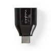 Nedis C dugó - A aljzat USB-C 3.0 adapter fekete (CCGP60915BK)