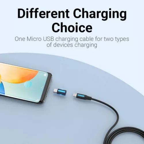 Vention USB 2.0 micro to USB C adapter (CDXB0)