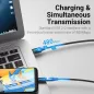 Vention USB 2.0 micro to USB C adapter (CDXB0)