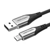 Vention USB 2.0 - Micro USB 3A gyorstöltő kábel 3m (COAHI)
