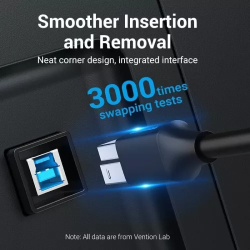 Vention USB-C to USB 3.0 B kábel 2m (COOBH)
