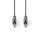 Nedis 6.35 mm-es dugó - 6.35 mm-es dugó Egyensúlyozatlan audio kábel 5m szürke (COTH23000GY50)