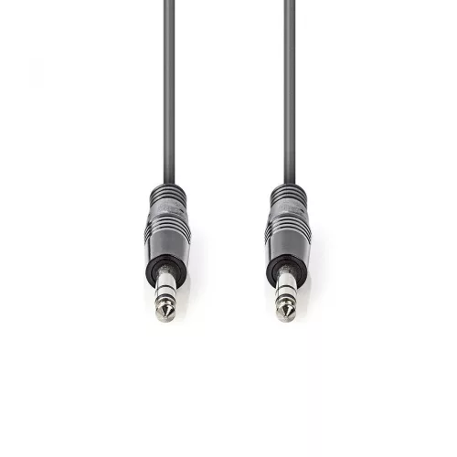 Nedis 6.35mm audio kábel 5m szürke (COTH23020GY50)