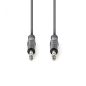 Nedis 6.35mm audio kábel 5m szürke (COTH23020GY50)