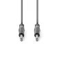 Nedis 6.35mm audio kábel 5m szürke (COTH23020GY50)