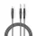 Nedis 2x Jack 6.35 mono - 1x Jack 3.5 sztereo kábel 1.5m (COTH23200GY15)