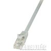 Logilink patch kábel, Cat5e UTP, 0.25m, szürke (CP1012U)